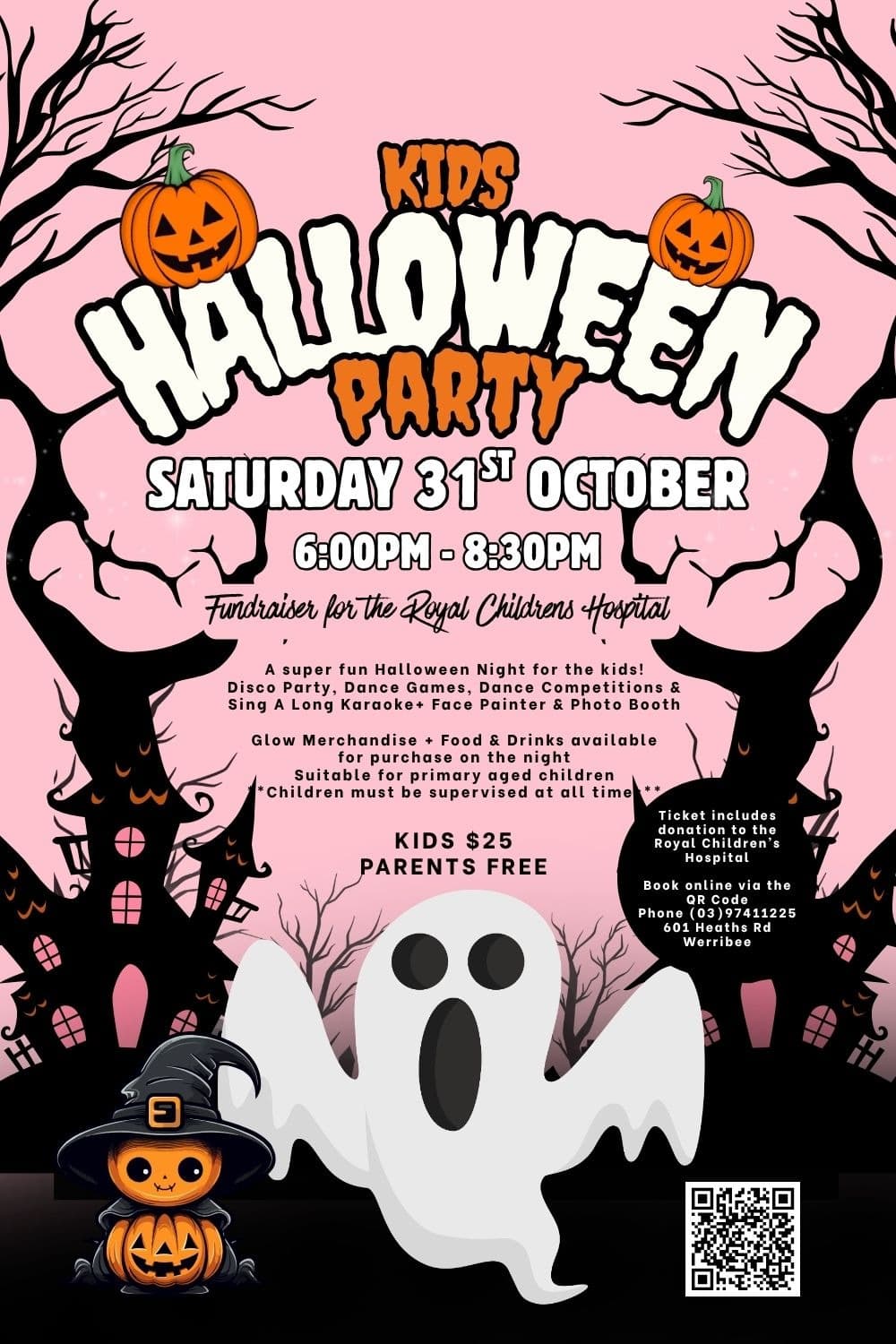 Kids Halloween Party 2026 event artwork